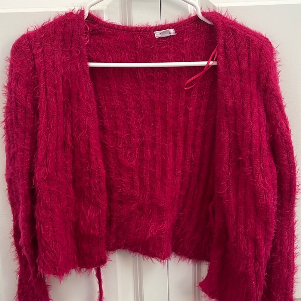 Fuzzy Garage Sweater